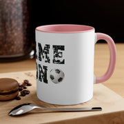 Game On Soccer Accent Coffee Mug, 11oz