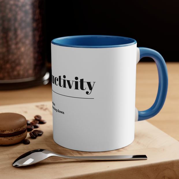 Productivity Accent Coffee Mug, 11oz