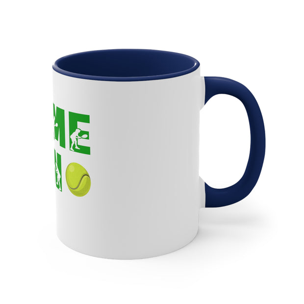 Game On Tennis Accent Coffee Mug, 11oz