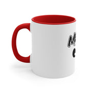 Meliora Logo Accent Coffee Mug, 11oz