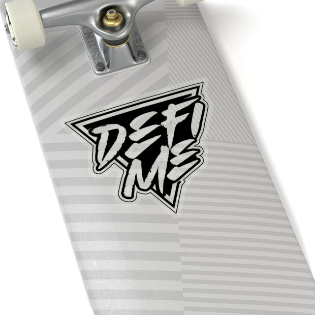 Defi Me Kiss-Cut transparent Sticker