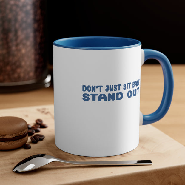 Stand Out Accent Coffee Mug, 11oz