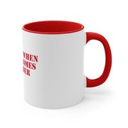 Plan Accent Coffee Mug, 11oz Red