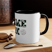 Game On Baseball Accent Coffee Mug, 11oz