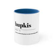 Bupkis Accent Coffee Mug, 11oz