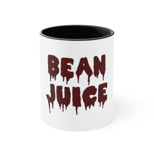 Bean Juice Accent Coffee Mug, 11oz