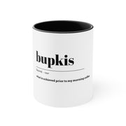 Bupkis Accent Coffee Mug, 11oz