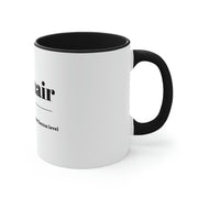 Grey Hair Accent Coffee Mug, 11oz